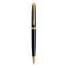 WATERMAN Hemisphere Ballpoint Pen - Mars Lacquer Black Gold Trim-NS0920670