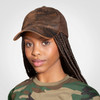 Oilskin Camo Trucker Cap-CAP