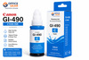 Canon GI 490 Generic Cyan Ink Bottle