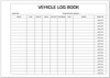 Vehicle Log Book -200pg A4