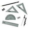 HELIX MATHS SET COOL CURVES - ASSORTED FASHION-H170567
