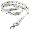 Sublimated Lanyard Double Side Sub with Lobster Ring