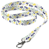 Sublimated Lanyard Double Side Sub with Lobster Ring