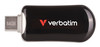 Verbatim Plectra USB-C Flash Drive 64GB Black - TAR - 30224-TAR