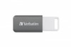 Verbatim Databar USB 2.0 Drive  128GB Grey - TAR - 49456-TAR