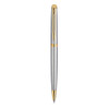 WATERMAN Hemisphere Ballpoint Pen - Stainless Steel Gold Trim-NS0920370