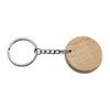 Round Wood Keyring - KR2284