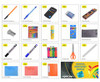 36-Piece Back to School Stationery Pack - GSR - TAL208