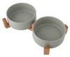 2-Piece Pet Bowl & Stand - GSR - P2585H