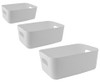Storage Box 3-Piece Set - GSR - P2589Set-W