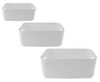 Storage Box 3-Piece Set - GSR - P2589Set-W