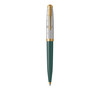 PARKER 51 Premium Ball Pen -  Green Gold Trim-NS2169076