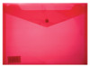 Treeline Red A5 Plastic Envelope with Stud Treeline Red A5 Plastic Envelope with Stud