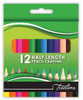 Treeline Pencil Crayons Half Length-12's Treeline Pencil Crayons Half Length-12's