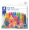 Staedtler Regular Wax Crayons - 12's Staedtler Regular Wax Crayons - 12's
