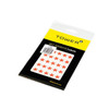 Tower Star Labels Neon Red Tower Star Labels Neon Red