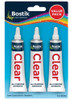 Bostik Clear Adhesive 25ml  Value Pack (BLISTER-3)