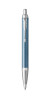 PARKER IM Premium Ballpoint Pen - Blue Grey Chrome Trim-NS2143645