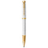 PARKER IM Premium Rollerball Pen - Pearl Gold Trim-NS2143646