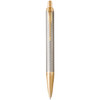 PARKER IM Premium Ballpoint Pen - Warm Grey Gold Trim-NS1931687