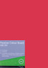 Treeline A4 160gsm Red Deep Tint Boards (Pkt-100)