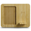 Bamboo Wireless Charger & Photo Frame - TECH23652