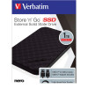 VERBATIM STORE ´N´ GO PORTABLE SSD USB 3.2 GEN1 1TB BLACK  (USB-C TYPE) 6.35CM (2.5) - M53230-KOL