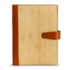 Bamboo & PU Personalized Planner - NB23663