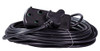 Treeline15 Meter Extension Cord 10A Black Treeline15 Meter Extension Cord 10A Black
