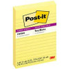3M Post-It® Lined Super Sticky Notes 101mmx152mm C Yell -08626 3M Post-It® Lined Super Sticky Notes 101mmx152mm C Yell -08626