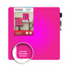 Magnetic Whiteboard Tile (355*355mm - Pink) - BD1817P Magnetic Whiteboard Tile (355*355mm - Pink) - BD1817P