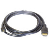 HDMI Male To Mini HDMI Cable (2 Meters) - CL1002B HDMI Male To Mini HDMI Cable (2 Meters) - CL1002B