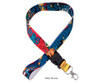 Matte Poly Lanyard Single Sided with Buckle & Ring - GSR - LAN004