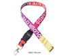 Matte Poly Lanyard Double Sided with Buckle & Ring - GSR - LAN006