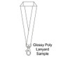 Sample-Lanyard Double Side Sub with LobsterRing - GSR - Sample-LAN005