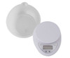 GSR Electronic Kitchen Scale P2638 with Spacious White Bowl