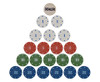 Professional Poker Chips Set - GSR P2644 for Enthusiasts