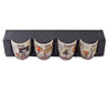 Java Jetsetter 4-Piece Ceramic Mug Set by GSR - P2647-4Set