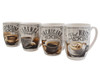 Global Brew 4-Piece Mug Set - GSR - P2646-4Set