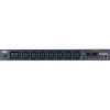 ATEN PE8208G, Monitored, 1U, Horizontal/Vertical, Metal, Black, 8 AC outlet(s)