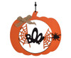 Halloween Pumpkin & Spider Decoration - GSR - P2689