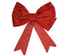 Red Christmas Glitter Bow - GSR - P2696