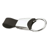 Metal Keychain with Silicone Strap