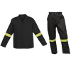 Barron Budget Poly Cotton Conti Suit with Reflective