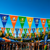 Pennants PVC Digital Double Sided Triangle