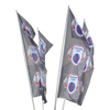 Corporate Flag Single Sided Digital