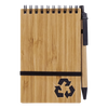Bamboo Notebook With Pen