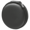 IND Aux Earphone with mic in round PU case