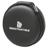 Indestruktible IND Aux Earphone with mic in round PU case 
