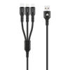 IND 1.2m 3-In-1 Charger Cable